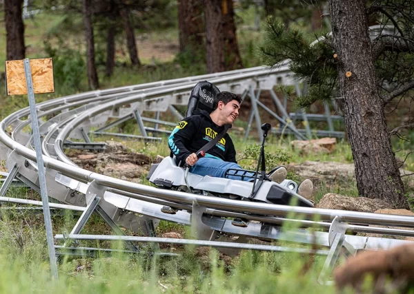 fast and fun mountain coaster estes park